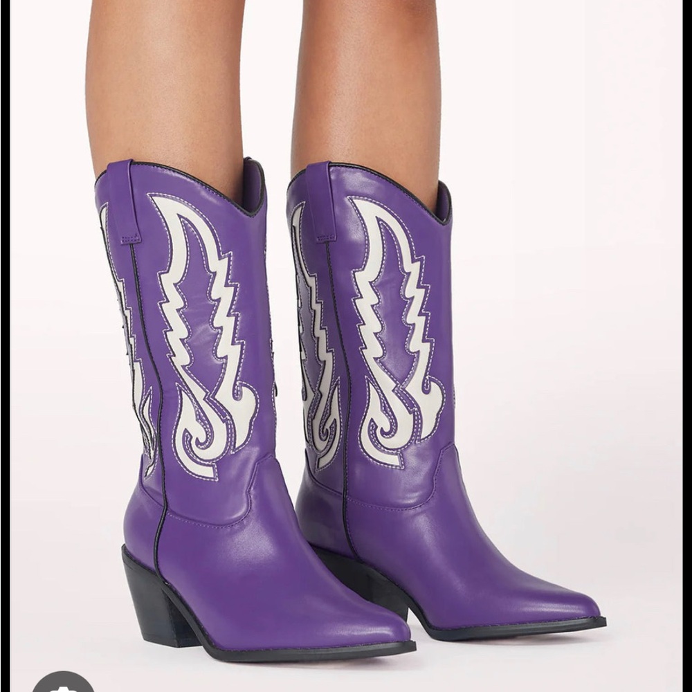 Billini Norma Violet-Ivory Boots